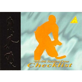 Řadové karty - Checklist 115-171 - 1995-96 Pinnacle No.223