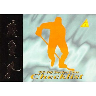 Řadové karty - Checklist 172-220 - 1995-96 Pinnacle No.224