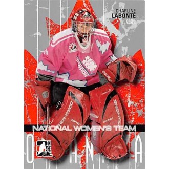 Řadové karty - Labonté Charline - 2007-08 ITG O Canada No.24