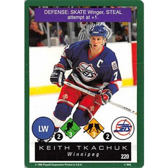 Řadové karty - Tkachuk Keith - 1995-96 Playoff One on One No.220