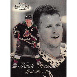 Insertní karty - Tkachuk Keith - 1998-99 Topps Gold Label Goal Race ’99  No.GR6