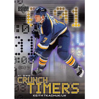 Insertní karty - Tkachuk Keith - 2001-02 Upper Deck Crunch Timers No.CT12