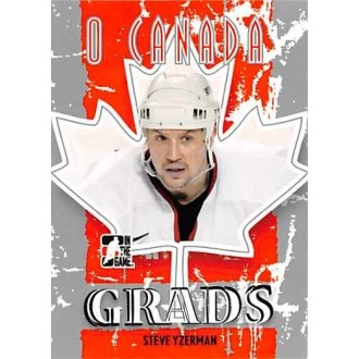 Řadové karty - Yzerman Steve - 2007-08 ITG O Canada No.78