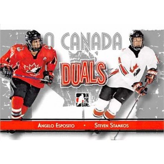 Řadové karty - Esposito Angelo, Stamkos Steven - 2007-08 ITG O Canada No.81