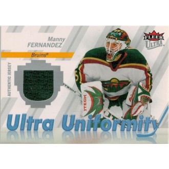Jersey karty - Fernandez Manny - 2007-08 Ultra Uniformity No.U-MF