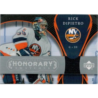 Jersey karty - DiPietro Rick - 2007-08 Trilogy Honorary Swatches No.HS-RD