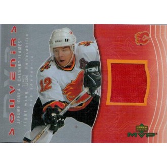 Jersey karty - Iginla Jarome - 2003-04 MVP Souvenirs No.S26