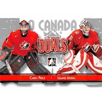 Řadové karty - Price Carey, Irving Leland - 2007-08 ITG O Canada No.86