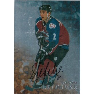 Podepsané karty - Lefebvre Sylvain - 1998-99 Be A Player Autographs No.184