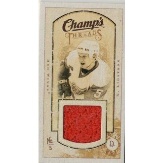 Jersey karty - Lidstrom Nicklas - 2009-10 Champs Threads No.MT-NL