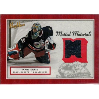 Jersey karty - Denis Marc - 2005-06 Beehive Matted Materials No.MM-MD