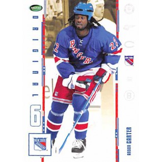 Řadové karty - Carter Anson - 2003-04 Parkhurst Original Six New York No.5