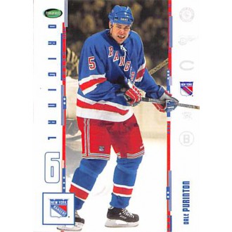 Řadové karty - Purinton Dale - 2003-04 Parkhurst Original Six New York No.10