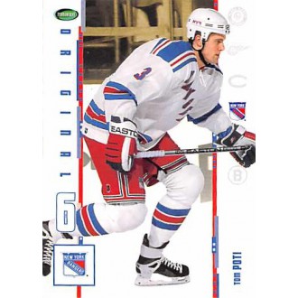 Řadové karty - Poti Tom - 2003-04 Parkhurst Original Six New York No.29
