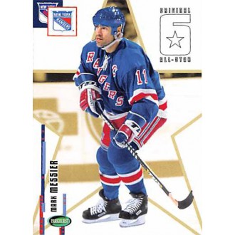 Řadové karty - Messier Mark - 2003-04 Parkhurst Original Six New York No.61