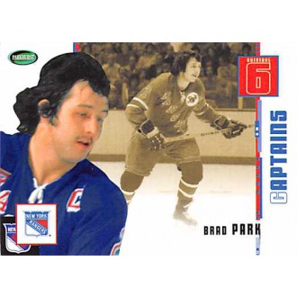 Řadové karty - Park Brad - 2003-04 Parkhurst Original Six New York No.80