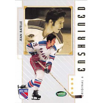 Řadové karty - Ratelle Jean - 2003-04 Parkhurst Original Six New York No.83