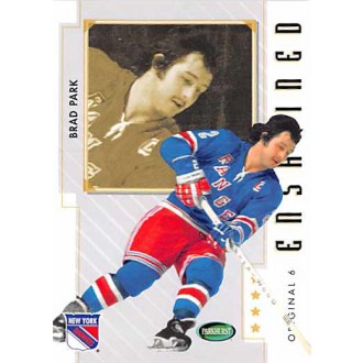 Řadové karty - Park Brad - 2003-04 Parkhurst Original Six New York No.81