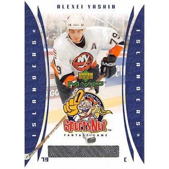 Insertní karty - Yashin Alexei - 2003-04 MVP SportsNut No.SN54