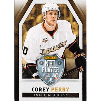 Řadové karty - Perry Corey - 2013-14 Panini Player of the Day No.7