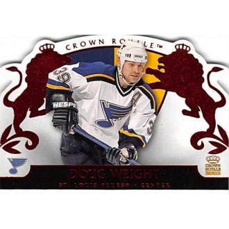 Paralelní karty - Weight Doug - 2002-03 Crown Royale Red No.83