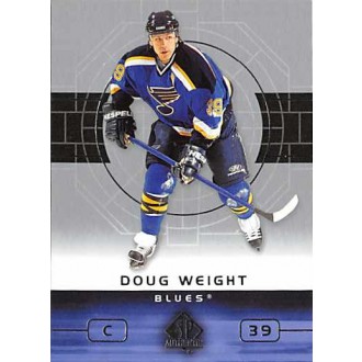 Řadové karty - Weight Doug - 2002-03 SP Authentic No.77