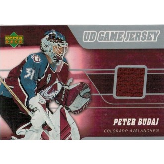 Jersey karty - Budaj Peter - 2006-07 Upper Deck Game Jerseys No.J-BU