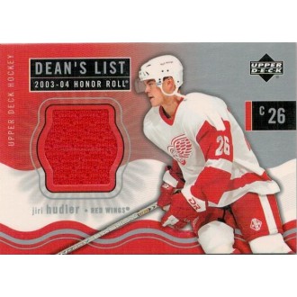 Jersey karty - Hudler Jiří - 2003-04 Honor Roll No.181