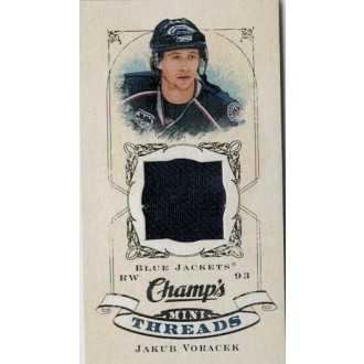 Jersey karty - Voráček Jakub - 2008-09 Champs Mini Threads  No.CT-JV