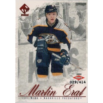 Řadové karty - Erat Martin - 2001-02 Private Stock No.128