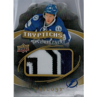 Patch karty - Palát Ondřej - 2015-16 Trilogy Tryptichs  No.T-TBL3