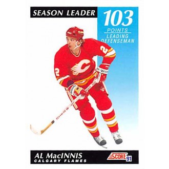 Řadové karty - MacInnis Al - 1991-92 Score Canadian Bilingual No.299