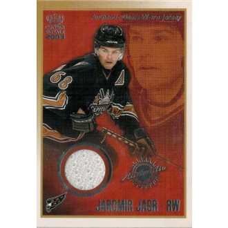 Jersey karty - Jágr Jaromír - 2002-03 Crown Royale Jerseys No.25