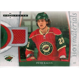 Jersey karty - Kalus Petr - 2007-08 Hot Prospects Hot Materials  No.HM-PK