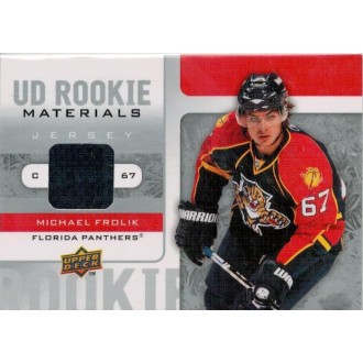 Jersey karty - Frolík Michael - 2008-09 Upper Deck Rookie Materials  No.RM-MF