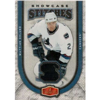 Jersey karty - Ohlund Mattias - 2006-07 Flair Showcase Stitches No.SS-OH