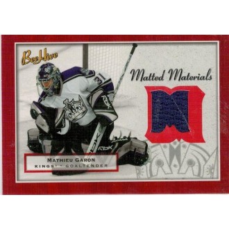 Jersey karty - Garon Mathieu - 2005-06 Beehive Matted Materials No.MM-GA