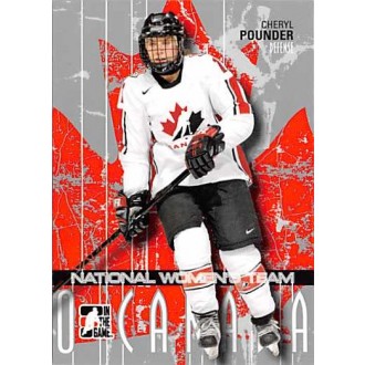 Řadové karty - Pounder Cheryl - 2007-08 ITG O Canada No.25