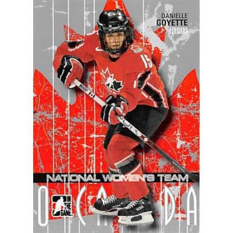 Řadové karty - Goyette Danielle - 2007-08 ITG O Canada No.27