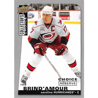 Paralelní karty - Brind´Amour Rod - 2008-09 Collectors Choice Reserve Silver No.161