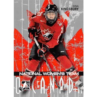 Řadové karty - Kingsbury Gina - 2007-08 ITG O Canada No.31