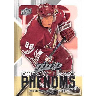 Insertní karty - Mueller Peter - 2008-09 MVP First Line Phenoms No.FL10