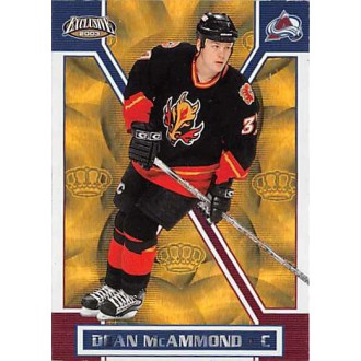 Paralelní karty - McAmmond Dean - 2002-03 Exclusive Gold No.42