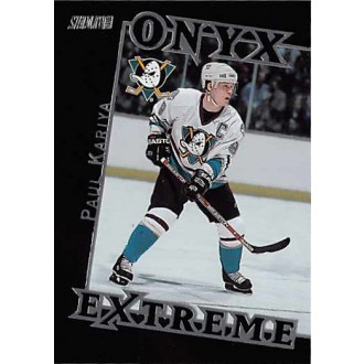 Insertní karty - Kariya Paul - 1999-00 Stadium Club Onyx Extreme No.OE5
