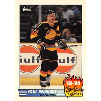 Insertní karty - Reinhart Paul - 1990-91 Topps Team Scoring Leaders No.5