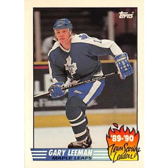 Insertní karty - Leeman Gary - 1990-91 Topps Team Scoring Leaders No.13