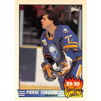 Insertní karty - Turgeon Pierre - 1990-91 Topps Team Scoring Leaders No.20