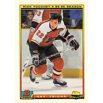 Insertní karty - Tocchet Rick - 1990-91 Bowman Hat Tricks No.14