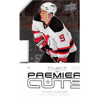 Insertní karty - Parise Zach - 2008-09 Black Diamond Premier Die-Cut No.PDC21