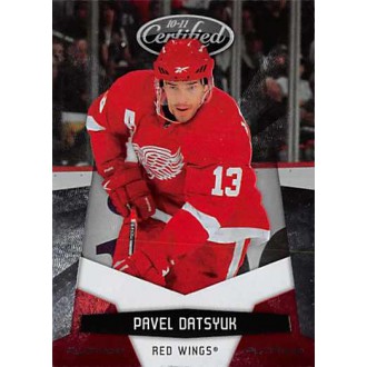 Paralelní karty - Datsyuk Pavel - 2010-11 Certified Platinum Red No.51